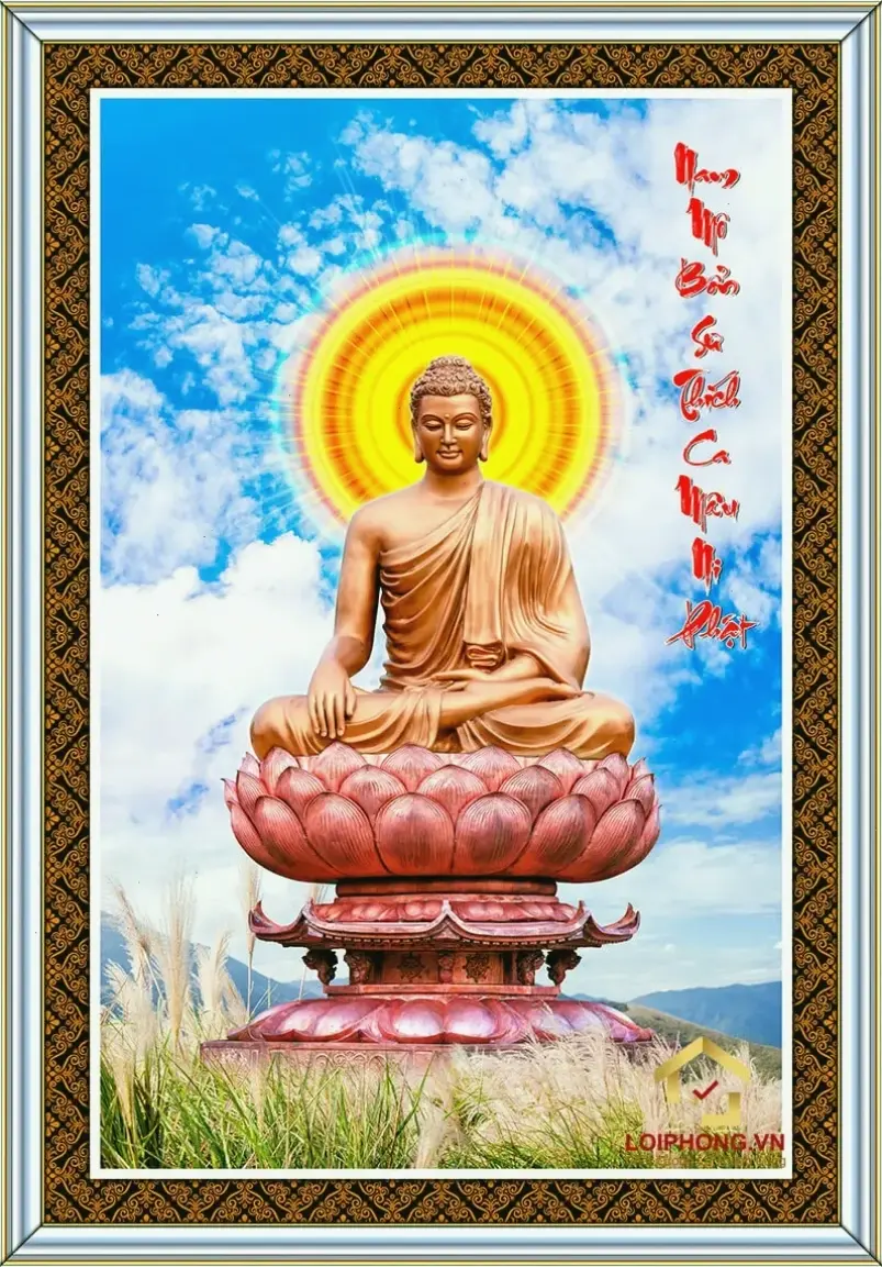 Ảnh Phật sơ sinh tại chùa cổ kính, lưu giữ truyền thống thiêng liêng và nguồn năng lượng tích cực.