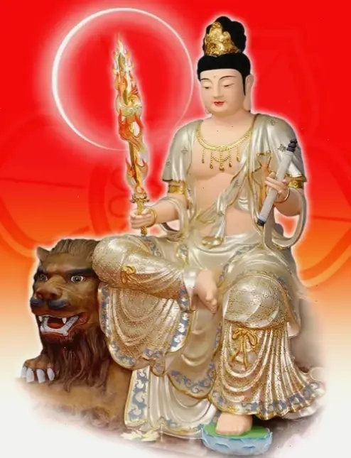 Ảnh Văn Thù bình an, giúp bạn tìm thấy sự yên bình và trí tuệ trong cuộc sống.