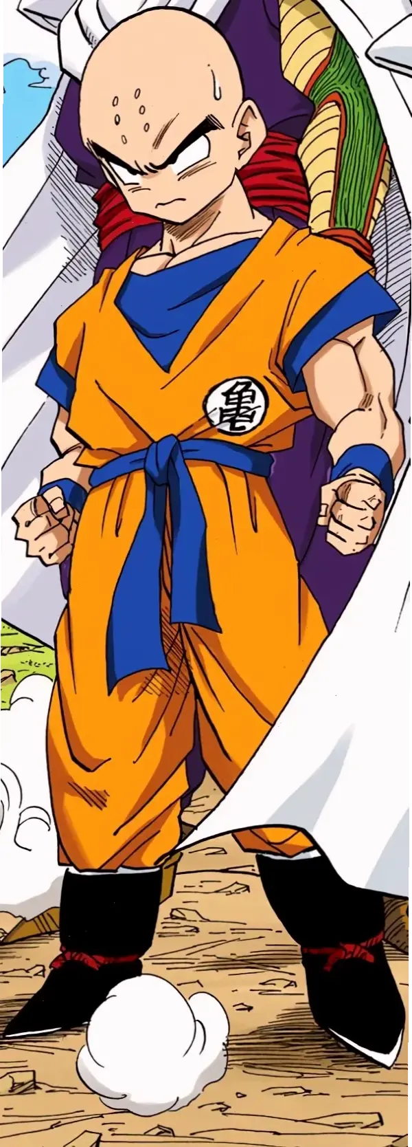 Khám phá Krillin trong DBZ: Chiến binh dũng cảm, không ngừng chiến đấu dù không có sức mạnh siêu phàm, luôn là anh hùng thực thụ!
