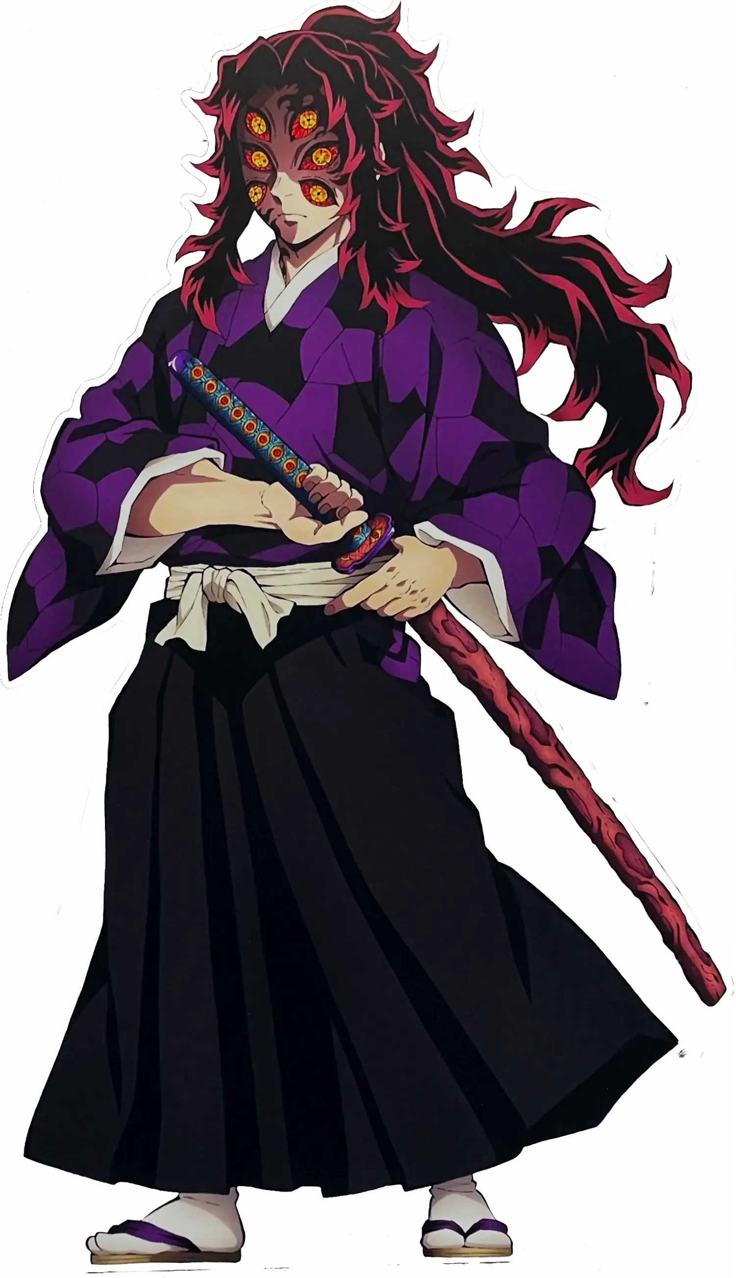 Kokushibou trong anime Demon Slayer: Hình ảnh sống động, trận chiến kịch tính và sức mạnh kinh hoàng của nhân vật.