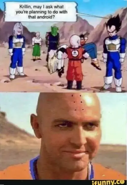 Krillin meme: Những hình ảnh hài hước về đầu trọc và thất bại vui nhộn, làm fan Dragon Ball cười nghiêng ngả mỗi ngày!