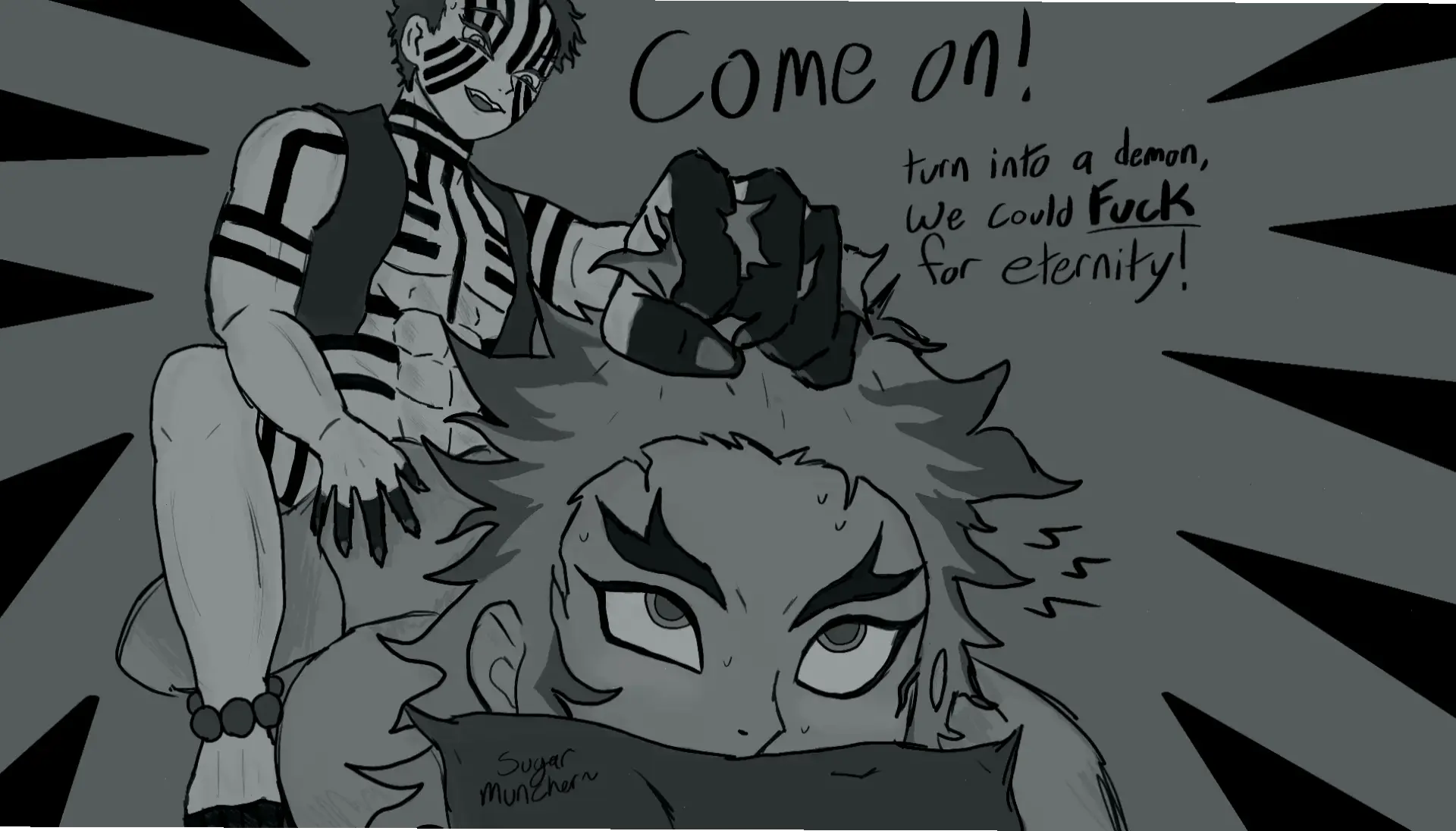 Rengoku x Akaza: Trận chiến kinh điển, sức mạnh và ý chí không ngừng trong Demon Slayer.