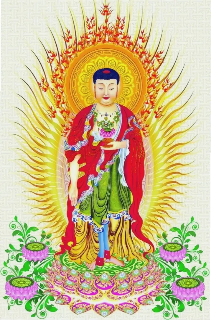 A Di Đà thiền định ngồi, hình ảnh tĩnh lặng sâu sắc, giúp bạn tìm thấy sự cân bằng và nội tâm vững chãi.