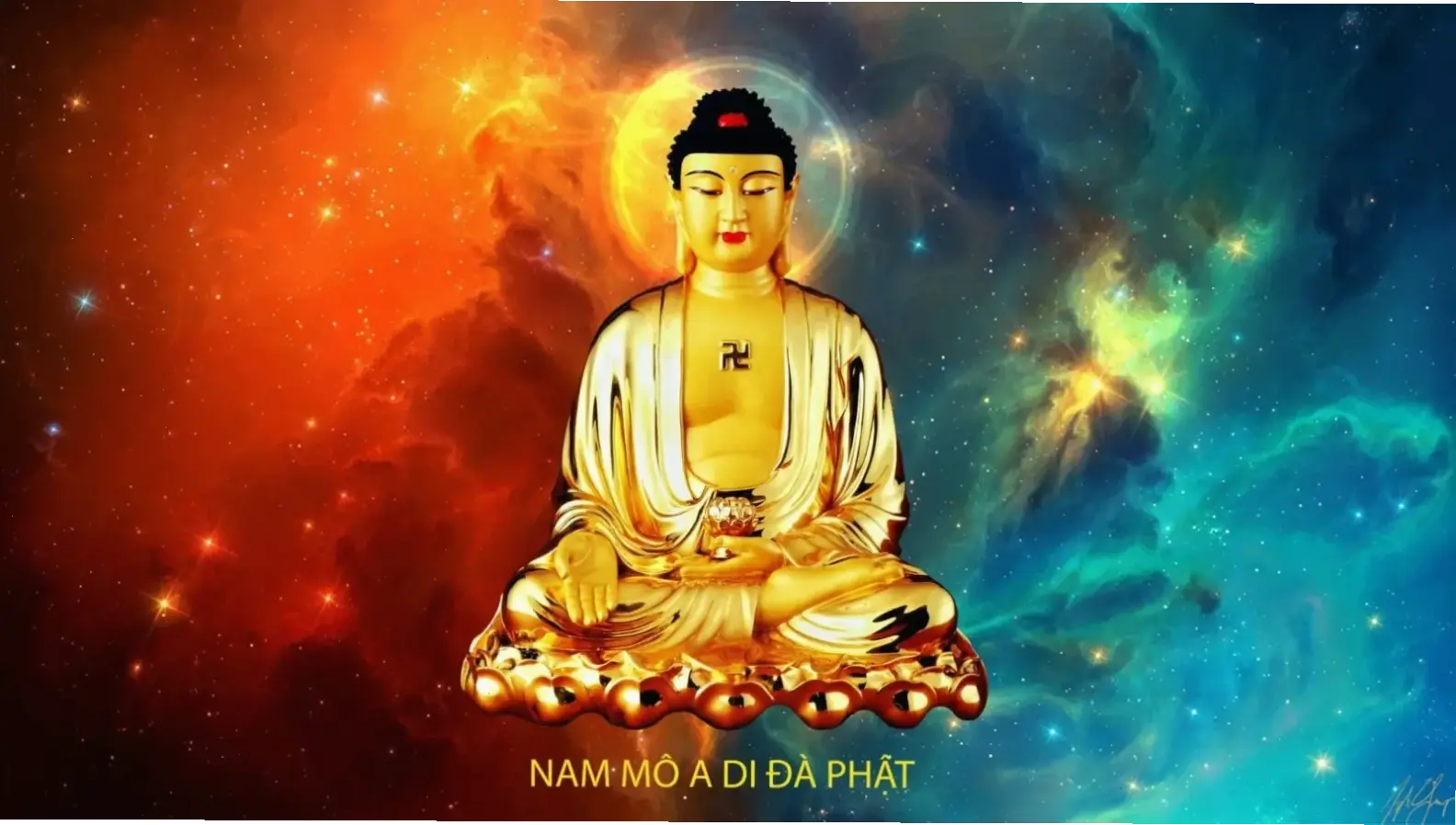 Ảnh A Di Đà rừng bình an, mang đến sự thư thái và yên tĩnh, giúp bạn tái tạo năng lượng tích cực trong cuộc sống hàng ngày.