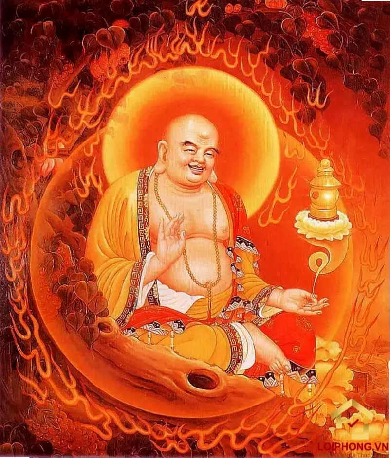 Ảnh Di Lặc tâm linh sâu lắng, giúp kết nối nội tâm và tìm thấy sự bình yên trong cuộc sống.