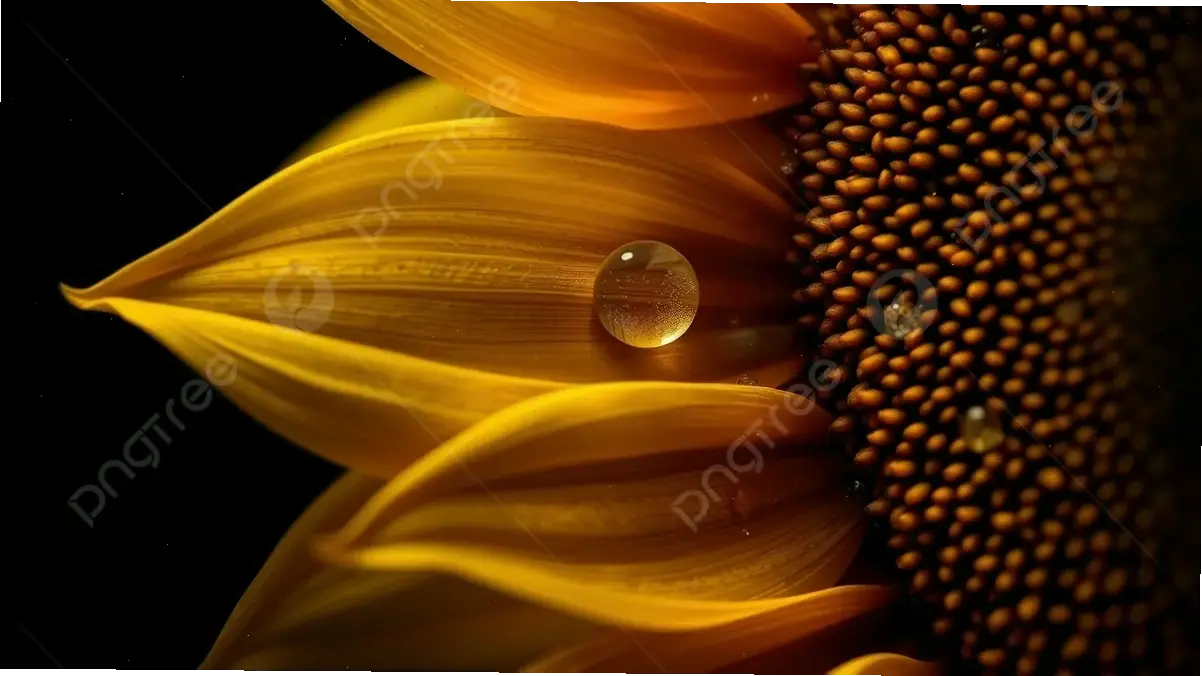 Ảnh macro hoa hướng dương, khám phá chi tiết tinh tế và vẻ đẹp kỳ diệu của từng cánh hoa.