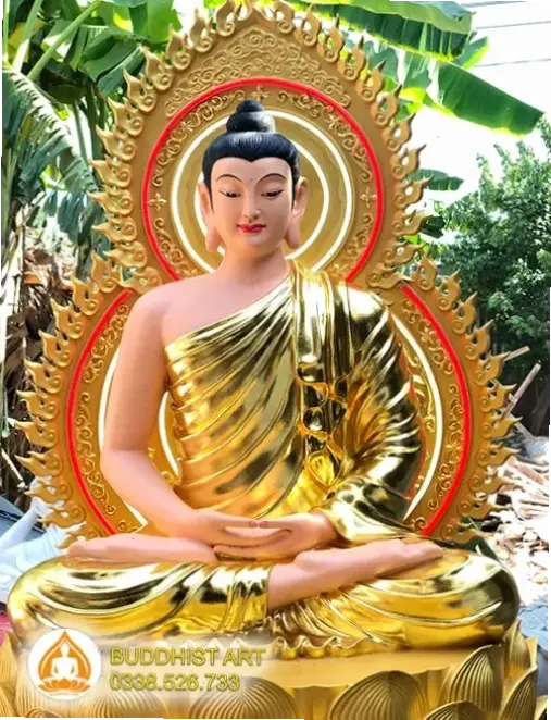 Ảnh Phật Thích Ca tâm linh, khơi dậy sự kết nối sâu sắc với vũ trụ và bản thân, nuôi dưỡng linh hồn.
