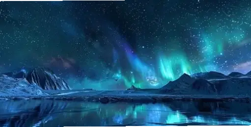 Bắc Cực tối giản, sự thanh lịch của băng tuyết và không gian rộng lớn, tạo nên vẻ đẹp tinh tế và yên bình.