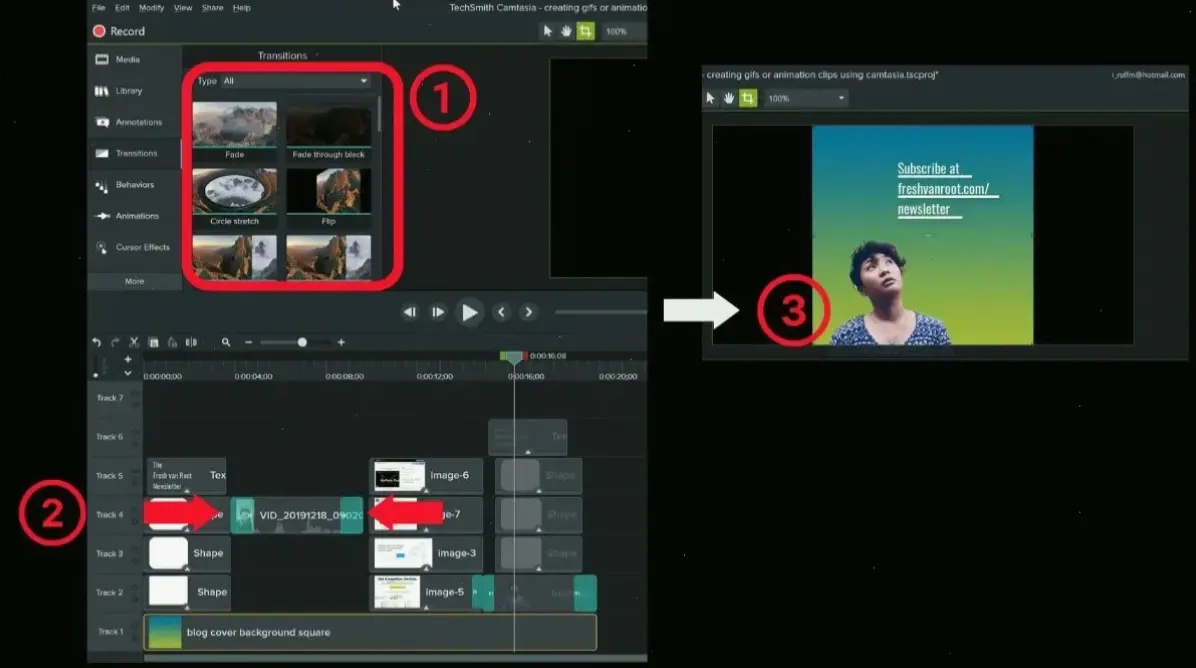 Các bước cơ bản để edit video