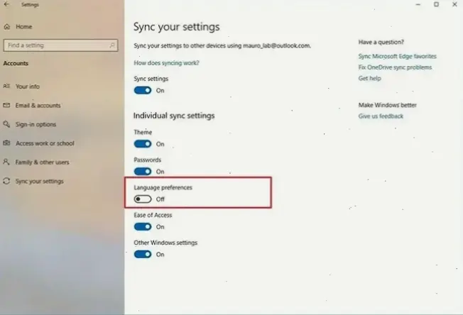 Các bước đổi ngôn ngữ trên Windows