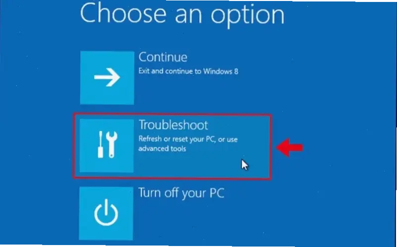 Các bước reset cứng