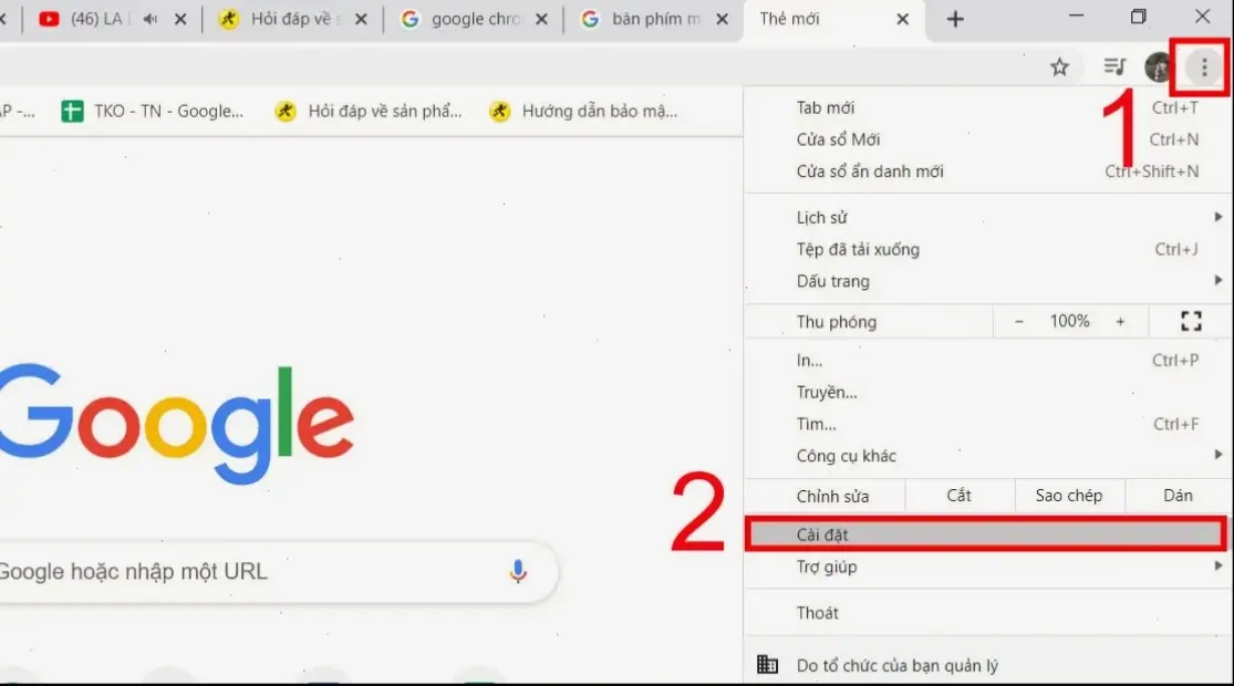 Các lỗi phổ biến trên Google Chrome và cách nhận biết