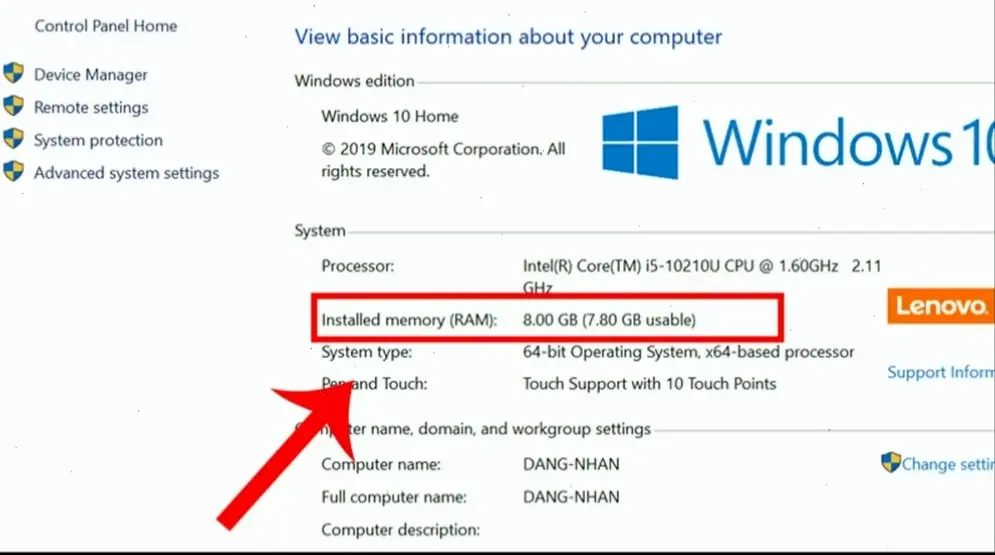 Các phương pháp cơ bản để kiểm tra RAM trên Windows