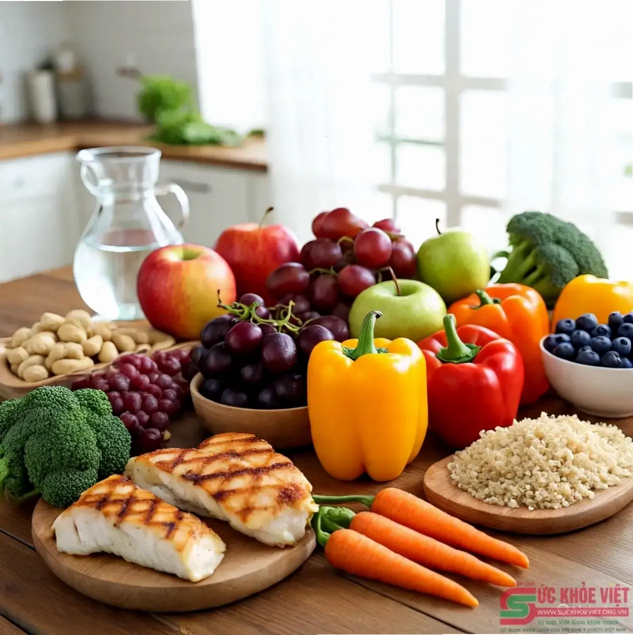 Các thực phẩm khuyến nghị