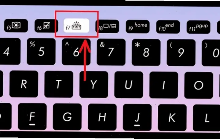 Cách bật đèn bàn phím cơ bản trên laptop Asus