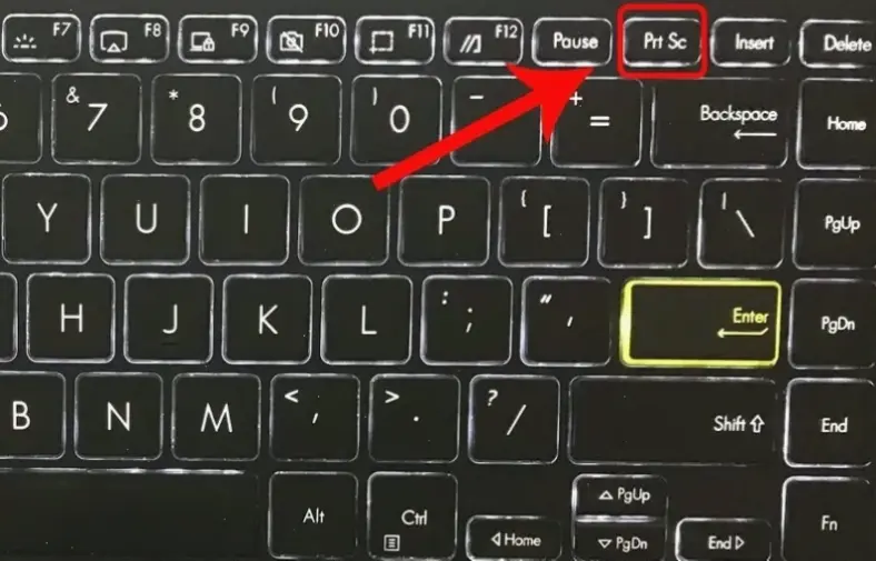 Cách Chụp Ảnh Màn Hình Cơ Bản Trên Laptop Windows