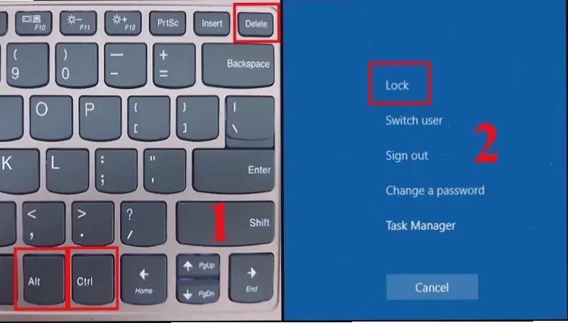 Cách Cơ Bản Để Khóa Màn Hình Laptop