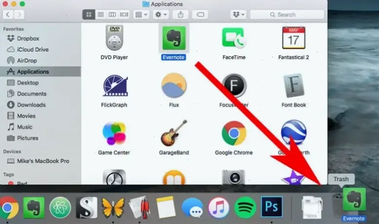 Cách gỡ cài đặt trên Mac