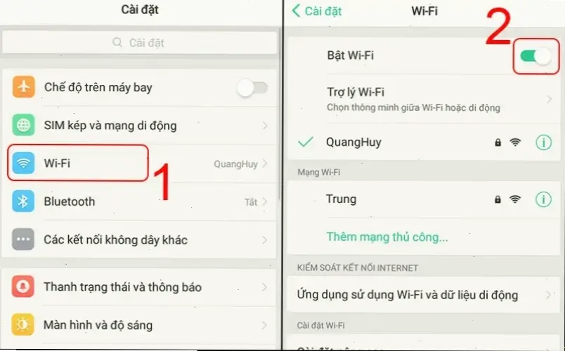 Cách khắc phục