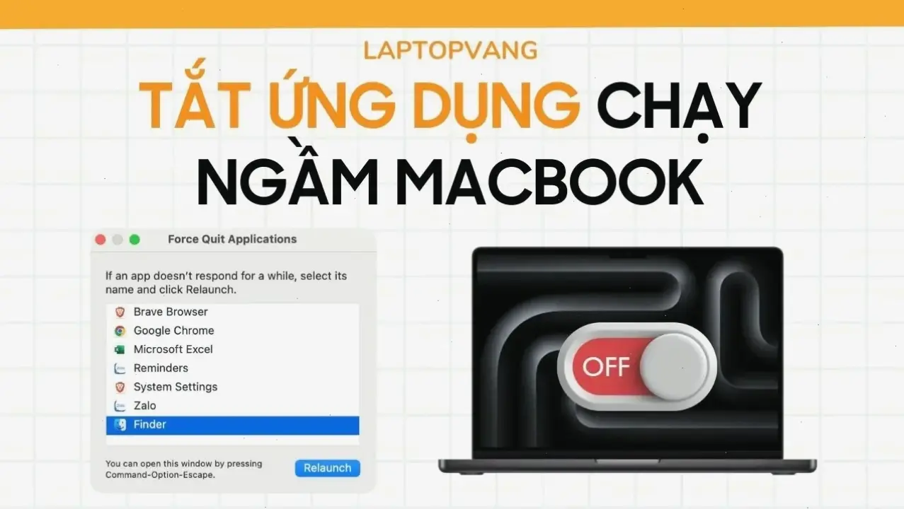 Cách tắt trên Mac
