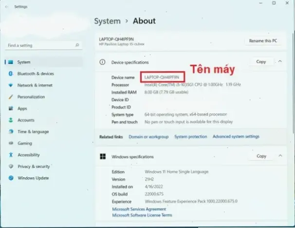 Cách Xem Tên Laptop Một Cách Tự Nhiên Và Đơn Giản