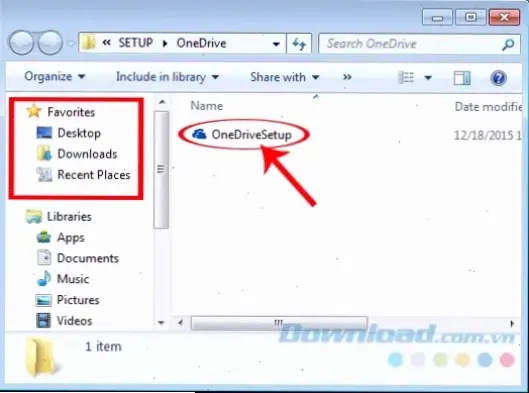 Cài đặt và thiết lập OneDrive trên laptop