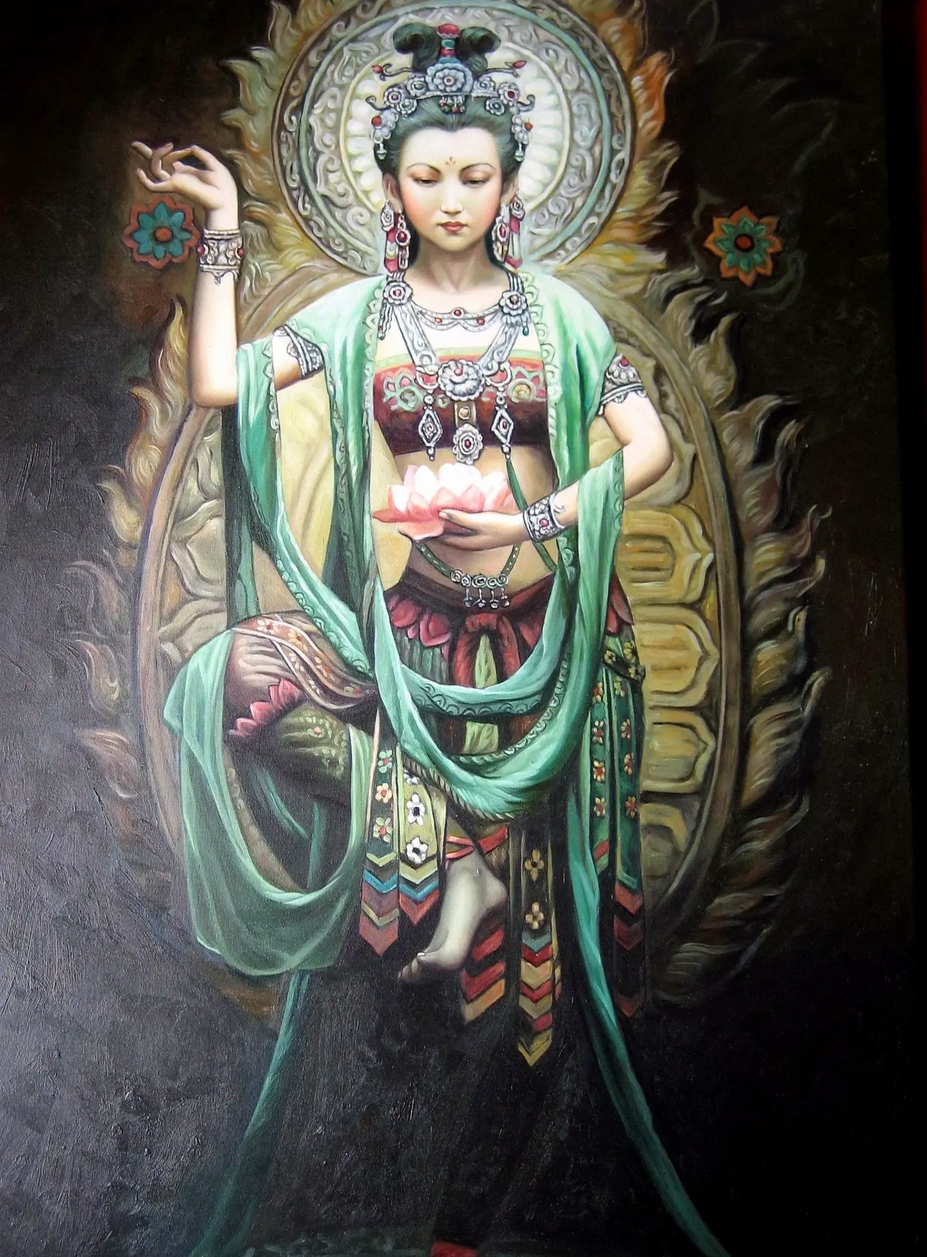 Cảm nhận lòng từ bi của Quan Âm, mang đến sự ấm áp và hy vọng cho mọi trái tim đang khao khát.