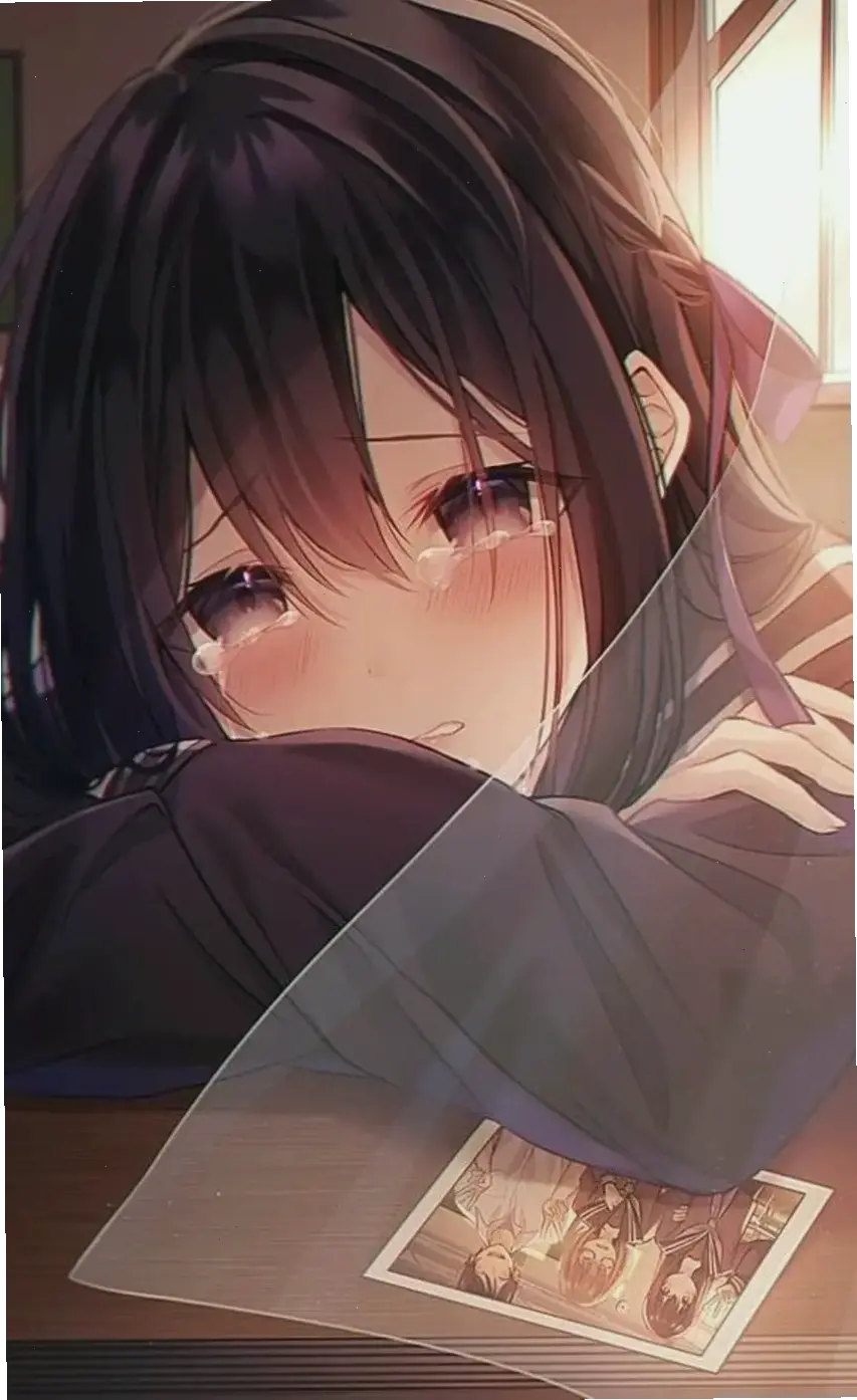 Cảm nhận sự cô đơn qua hình nền anime buồn, một góc nhìn nghệ thuật đầy xúc động và chân thực.