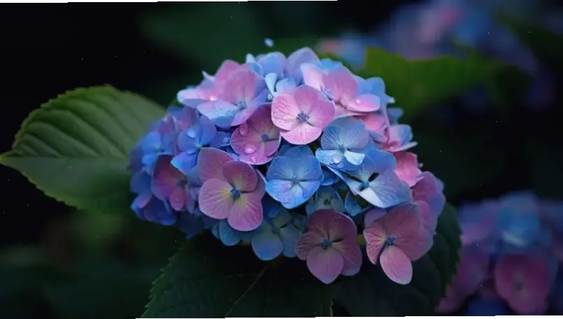 Chụp macro hoa cẩm tú cầu để khám phá chi tiết tinh tế, vẻ đẹp ẩn giấu của từng cánh hoa đầy mê hoặc.