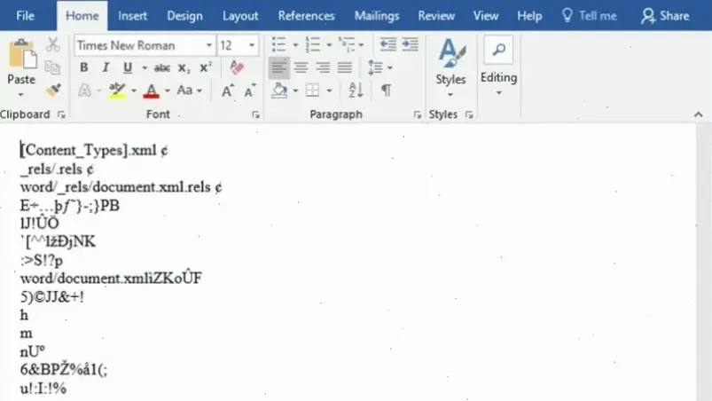 Hiểu Về Các Lỗi Phổ Biến Khi Mở File Word