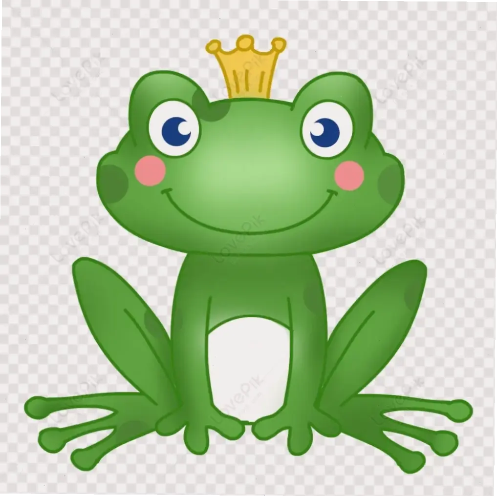 Con ếch xanh dễ thương đang nhảy múa vui vẻ trong khu rừng tươi mát, mang đến nguồn năng lượng tích cực cho thiên nhiên!