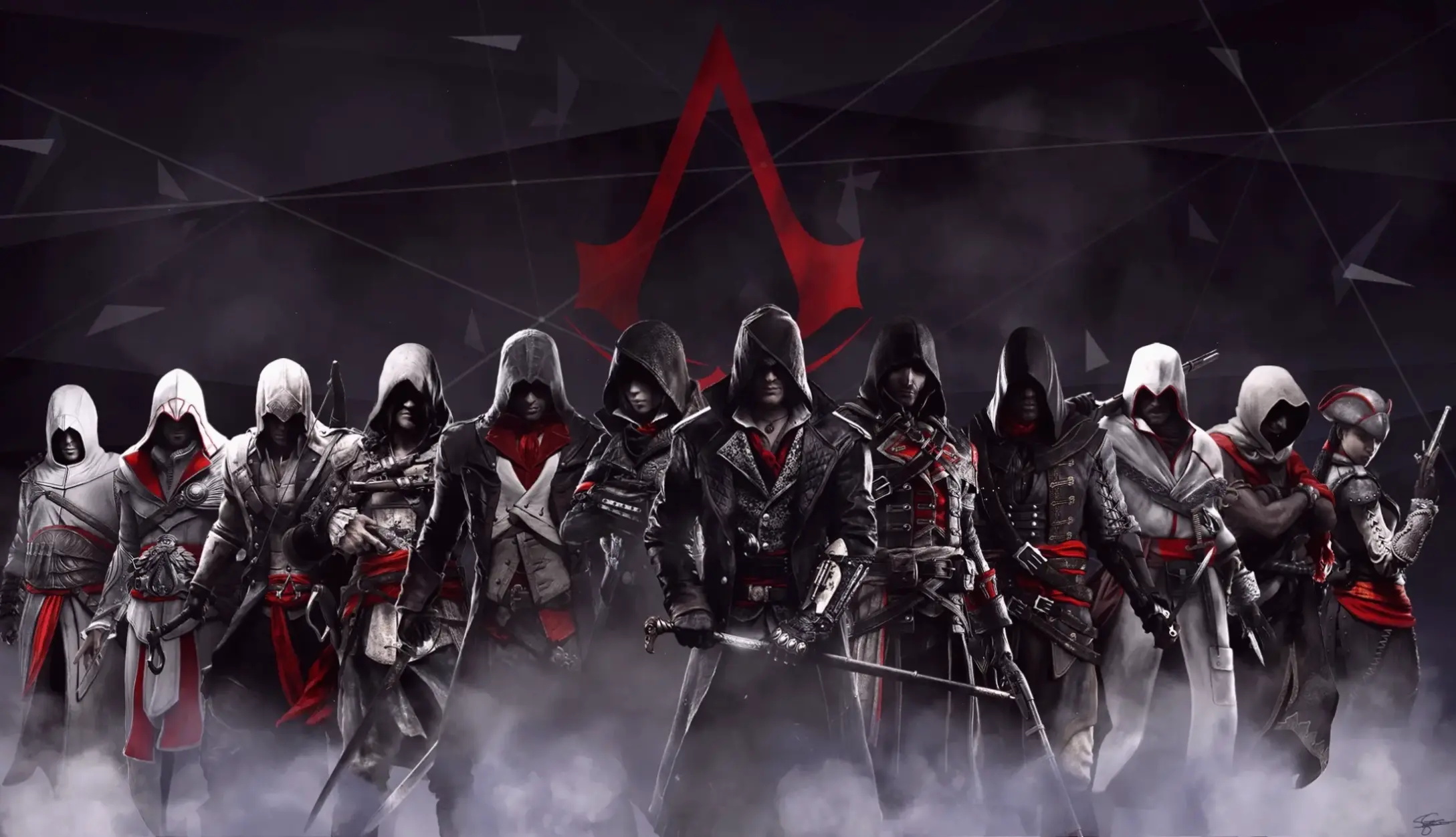 Hình nền Assassin's Creed tái hiện lịch sử sống động, mang đến cảm giác như đang lạc vào quá khứ huyền thoại.