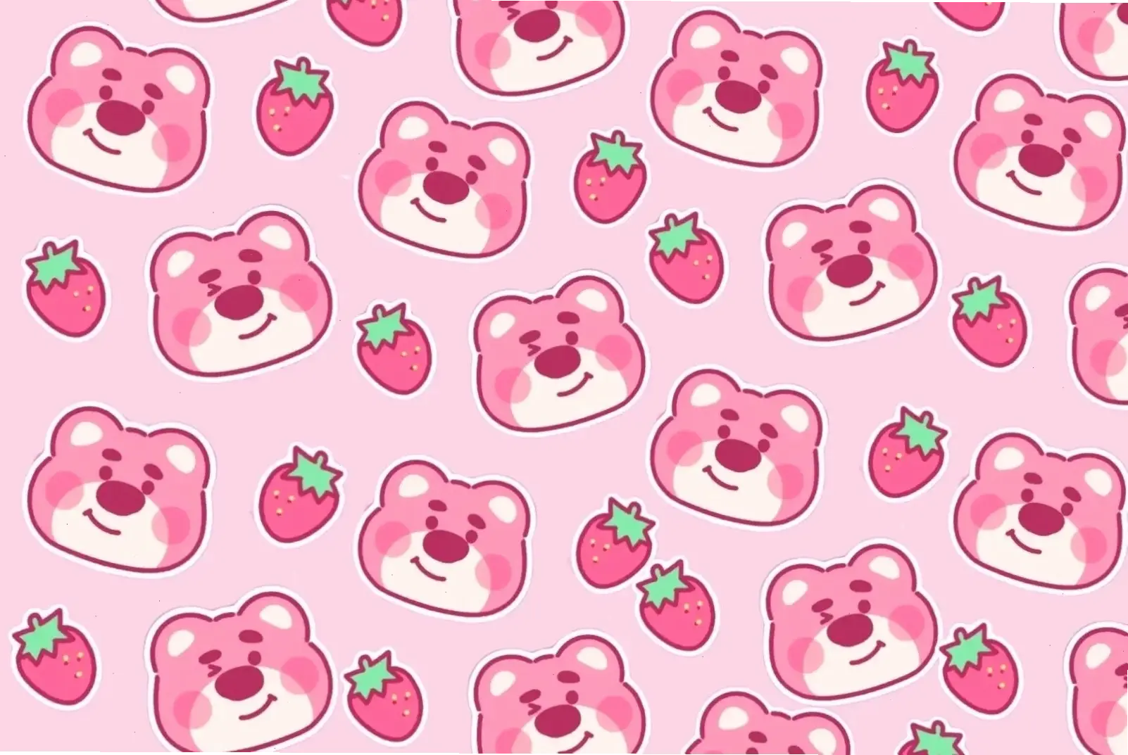 Hình nền đẹp 3D với gấu dâu cute, mang đến trải nghiệm sống động và đầy sức hút.