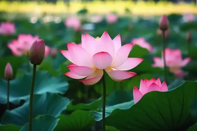 Hình nền hoa sen cho điện thoại, biến màn hình nhỏ thành không gian tinh tế và ý nghĩa.