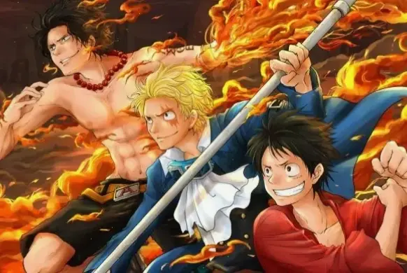 Hình nền Luffy mạnh mẽ truyền cảm hứng, sẵn sàng cho hành trình chinh phục biển cả.