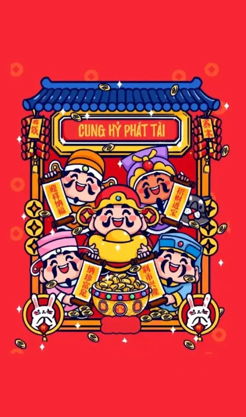 Hình nền mèo thần tài cho điện thoại, cute và đầy ý nghĩa tài lộc cho cuộc sống!