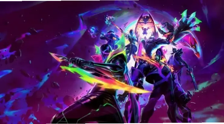 Hình nền minimalist của League of Legends, đơn giản nhưng phong cách và ấn tượng!