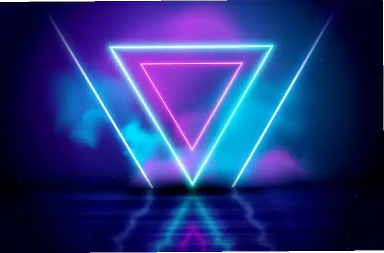 Hình nền neon hồng quyến rũ, tạo nên không khí lãng mạn huyền bí cho thiết bị của bạn.