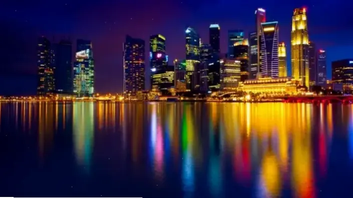 Hình nền New York đêm rực rỡ với skyline lấp lánh, biến thiết bị bạn thành biểu tượng của sự sôi động và huyền bí.