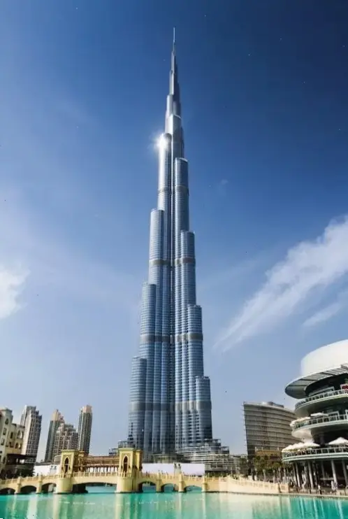 Hình nền nghệ thuật Dubai, kết hợp sáng tạo giữa hiện đại và truyền thống đầy cảm hứng.