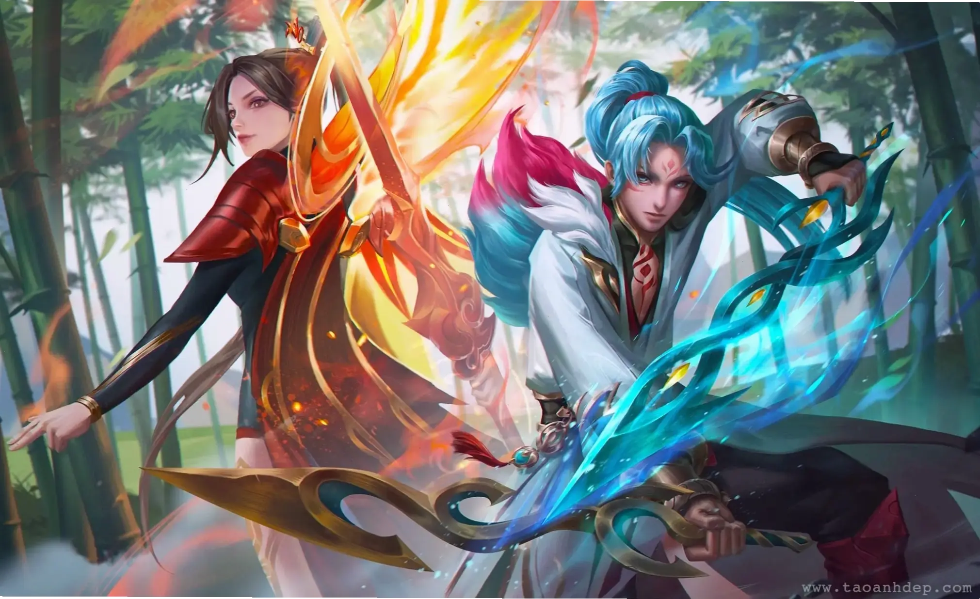 Hình nền Ngộ Không trong Liên Quân, biểu tượng bất diệt cho màn hình!