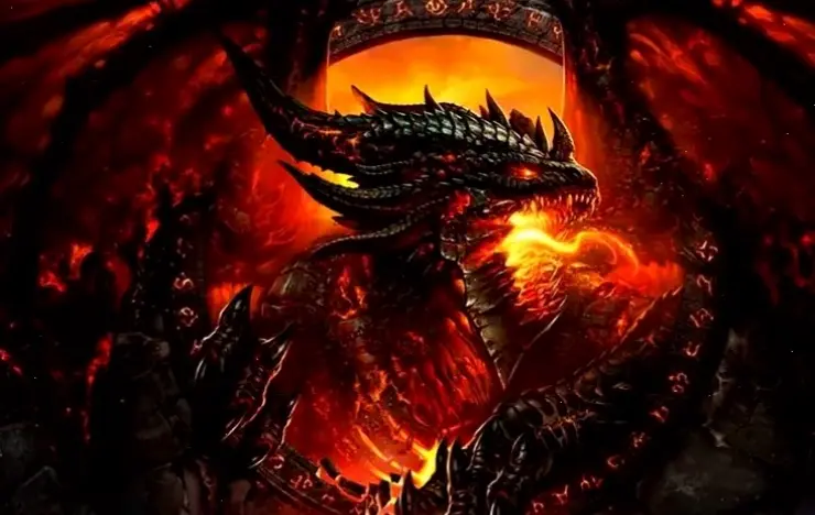 Hình nền rồng 3D sống động, biến màn hình thành thế giới huyền ảo đầy ấn tượng và chân thực.