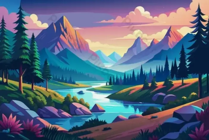 Hình nền voi dạo bước trên savanna tươi mát, tạo không gian hoang dã đầy sức sống và năng lượng tự nhiên.