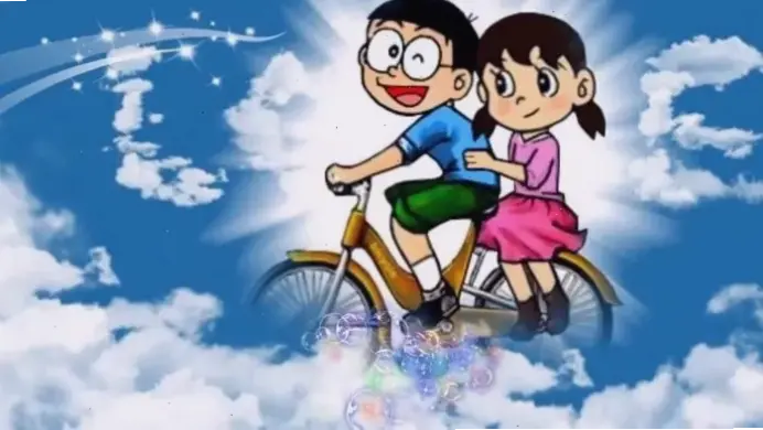 Hình Nobita và Xuka cute: Cặp đôi ngây thơ đáng yêu từ Doraemon, gợi nhớ kỷ niệm tuổi thơ đầy niềm vui và phiêu lưu!