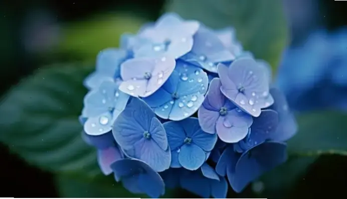 Hoa bạch trà chụp macro tiết lộ chi tiết mịn màng, từ cánh hoa đến nhụy, tạo sức hút kỳ diệu.