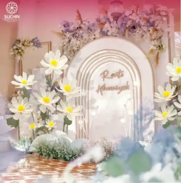 Hoa cúc họa mi trang trí sự kiện 8/3, mang đến không khí vui tươi và ý nghĩa.