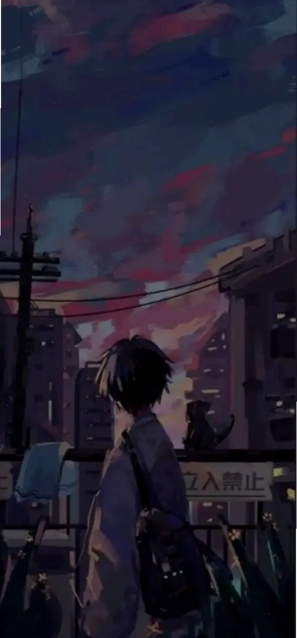 Khám phá hình nền điện thoại anime buồn, mang nỗi buồn sâu lắng vào màn hình hàng ngày của bạn.