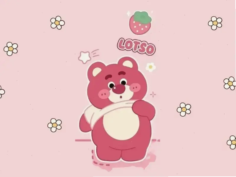 Khám phá hình nền gấu dâu cute siêu dễ thương, biến màn hình thành khu vườn đáng yêu ngay hôm nay!