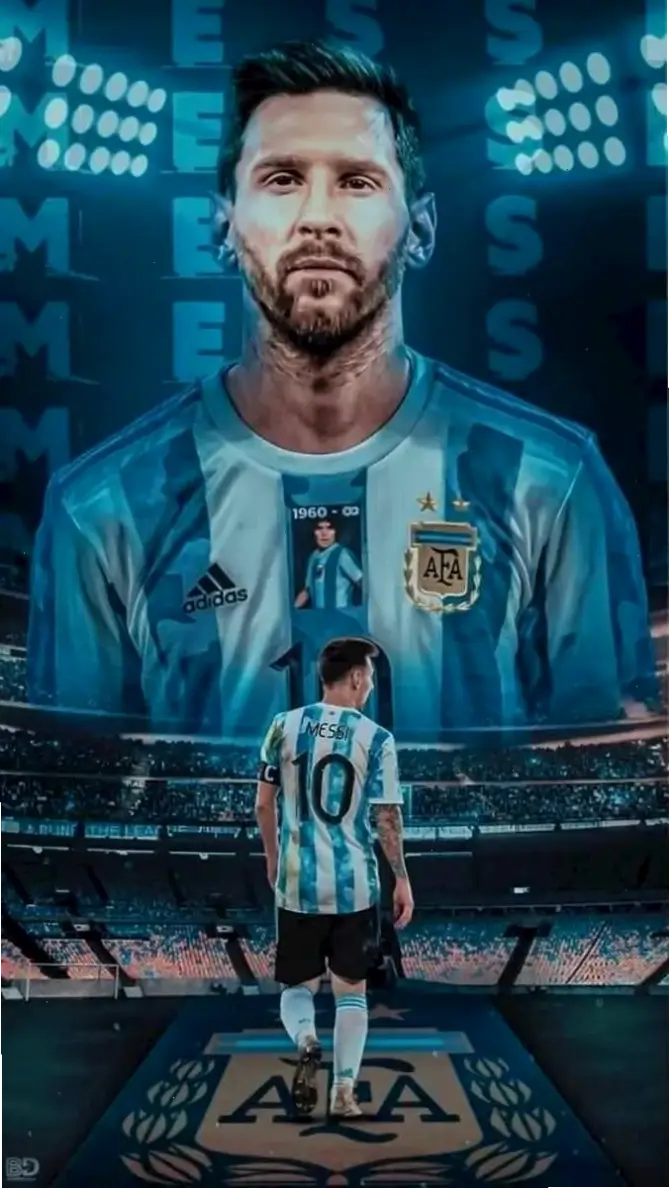 Khám phá hình nền Messi 3D sống động, mang huyền thoại bóng đá đến màn hình của bạn một cách ấn tượng và chân thực nhất.