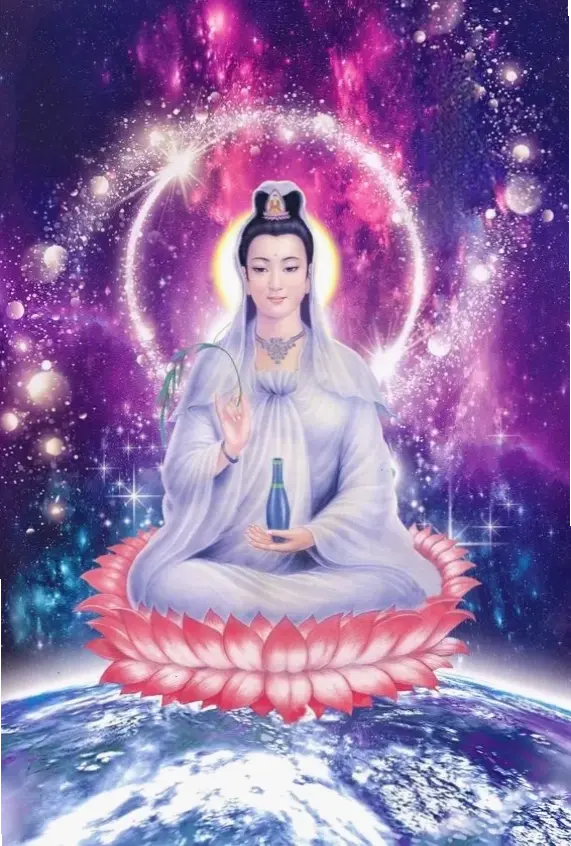 Khám phá vẻ đẹp huyền bí của Quan Âm ánh sáng 4K, mang ánh sáng thiêng liêng và bình an vào không gian sống của bạn.